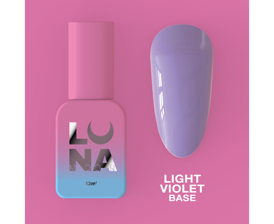 LUNA Color Base, LIGHT VIOLET, 13 ml #1