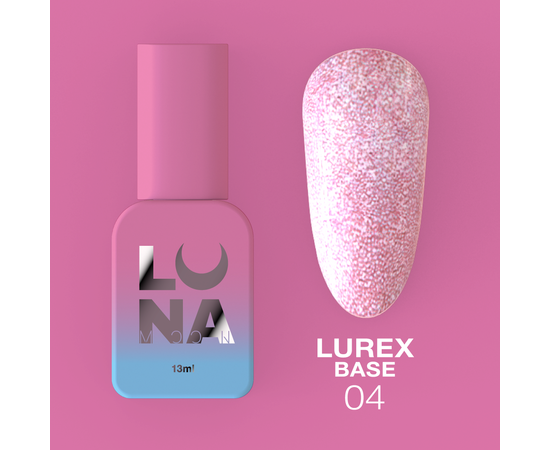 LUNA Lurex Base #04, Reflective, світловідбиваюча база, 13 ml #1