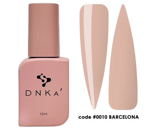 DNKa’ Cover Top, #0010 Barcelona, 12 ml, кольоровий топ без липкого шару #1