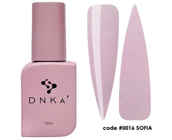 DNKa’ Cover Top, #0016 Sofia, 12 ml, кольоровий топ без липкого шару #1
