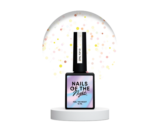NOTN Top Opal №01 на прозорій основі, 10 ml #1
