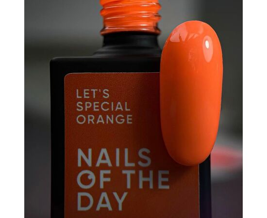 NOTD Гель-лак Let's Special Orange, 10 ml (помаранчевий) #4