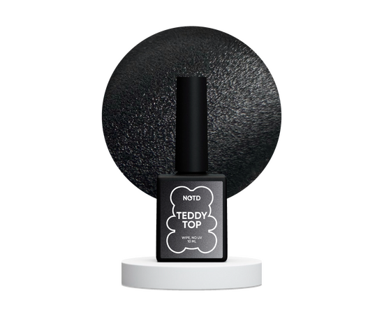 NOTD. Matte Top "TEDDY", 10 ml, матовий плюшевий топ #1