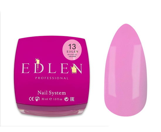 EDLEN Builder gel Lollipop №13, 30 ml #1