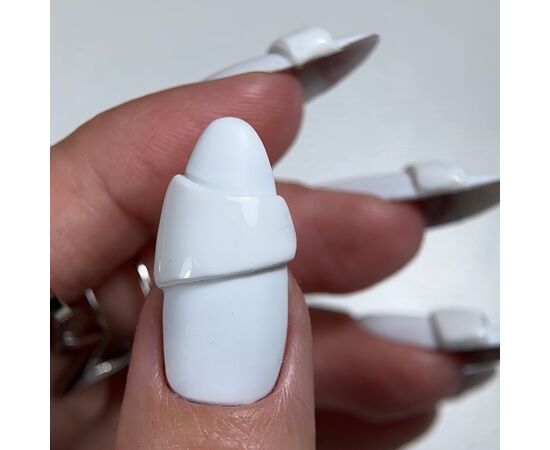 NOTD Гель-жуйка Love is...White, 15 g, білий гель для об'ємних дизайнів #3