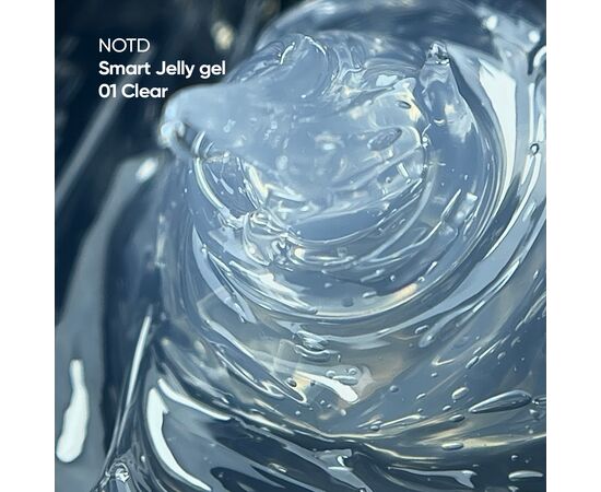 NOTD. Smart Jelly Gel #01, Clear, 15 ml, гель-желе прозорий #2