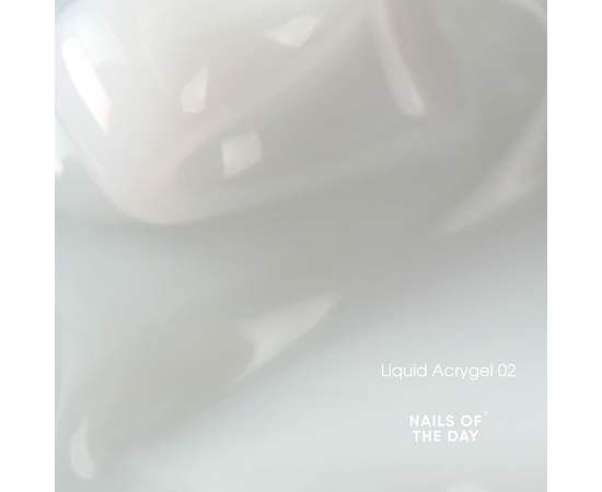 NOTD Liquid Acrygel 02, 15 ml, рідкий акригель молочний #2