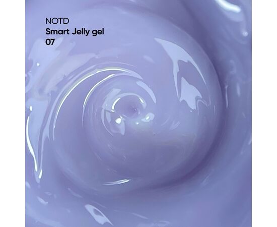 NOTD Smart Jelly Gel №07, 15 ml, гель-желе ніжно-ліловий #2