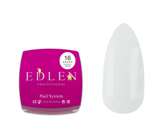 EDLEN Builder gel Lollipop №16, 15 ml #1