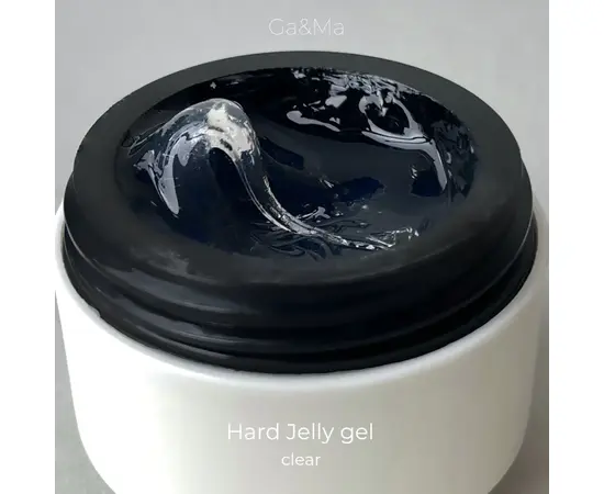 GaMa Hard Jelly Gel, Clear, 30 ml, гель-желе прозорий #2