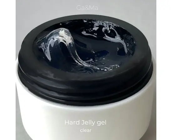 GA&MA. Hard Jelly Gel, Clear, 30 ml, гель-желе прозорий #2