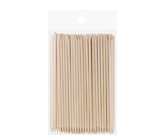 50 pcs Orange Wood Sticks, 110 mm, Набір 50 шт Апельсинові палички, 110mm #1