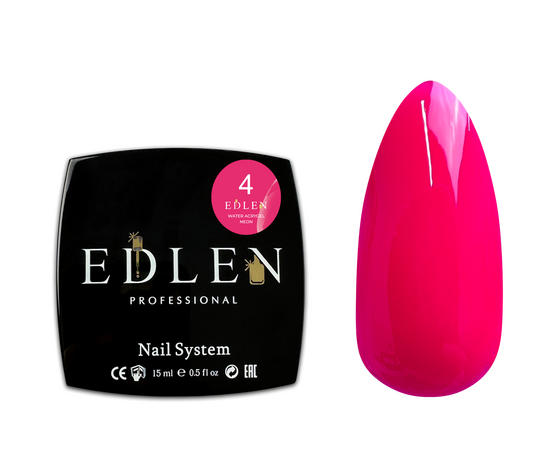 EDLEN Water Acrygel Neon №04, 15 ml #1