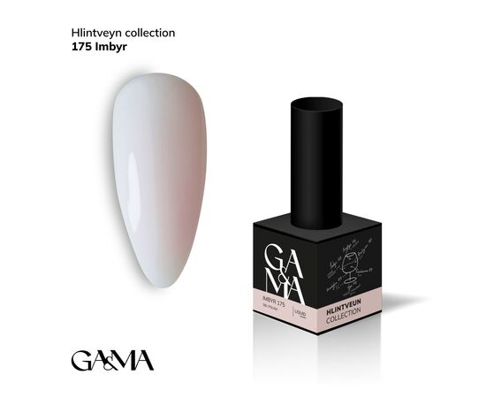 GA&MA. Gel polish #175 GINGER, 10 ml, гель-лак, Імбир #1