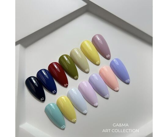 GA&MA. Gel polish #86 Michelangelo, 10 ml, гель-лак #5