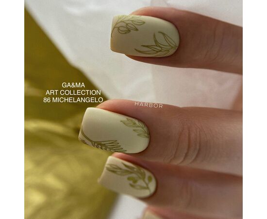 GA&MA. Gel polish #86 Michelangelo, 10 ml, гель-лак #3