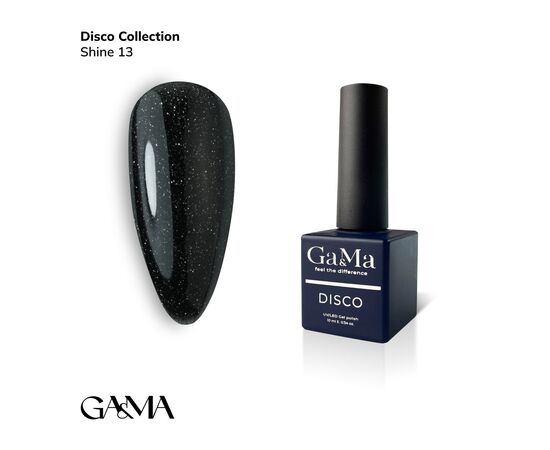 GA&MA. Reflective Gel polish SHINE #13, 10 ml, гель-лак світловідбиваючий #1