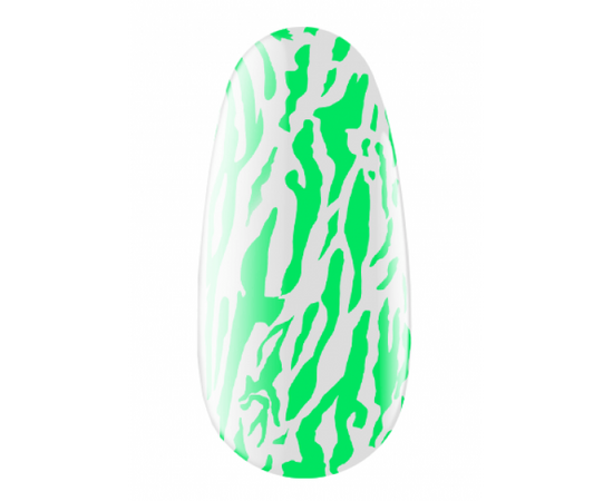 KODI Stamping Gel Green, зелений, 4 ml, гель для стемпінгу #3