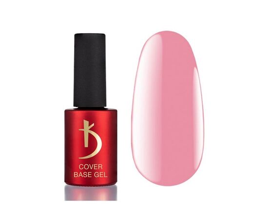 KODI Cover base #9, RICH PINK, 7 ml, насичений рожевий #1