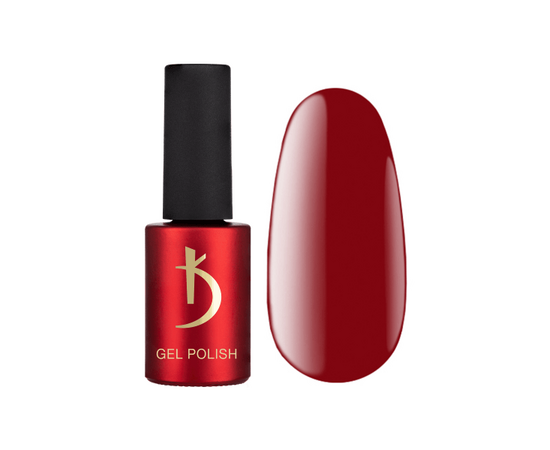 KODI Gel Polish #100R Dark Red, темний червоний, 7 ml, гель-лак #1