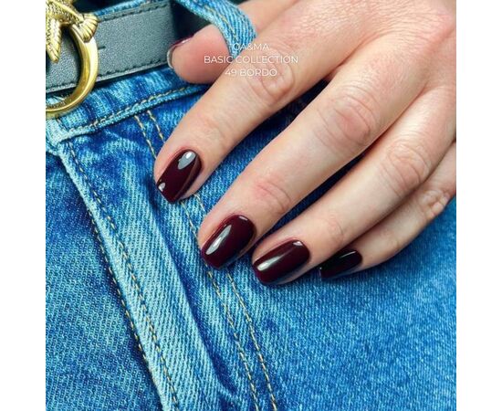 GA&MA. Gel polish #49 BORDEAUX, 10 ml, гель-лак, бордо #6