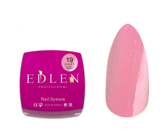 EDLEN. Builder gel Princess №19, 15 ml #1