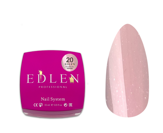 EDLEN. Builder gel Princess №20, 15 ml #1