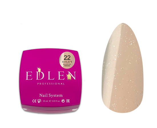 EDLEN. Builder gel Princess №22, 15 ml #1