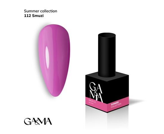 GA&MA. Gel polish #112 SMOOTHIE, 10 ml, гель-лак, Смузі #1