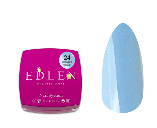 EDLEN. Builder gel Princess №24, 15 ml #1