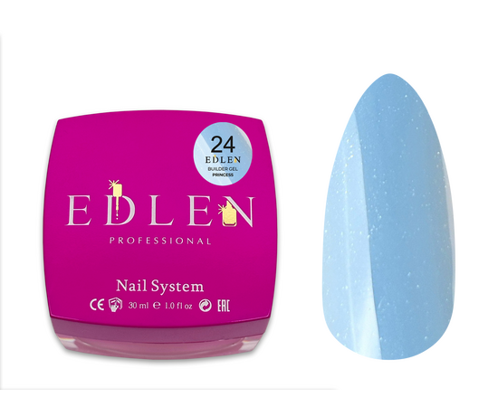 EDLEN. Builder gel Princess №24, 30 ml #1