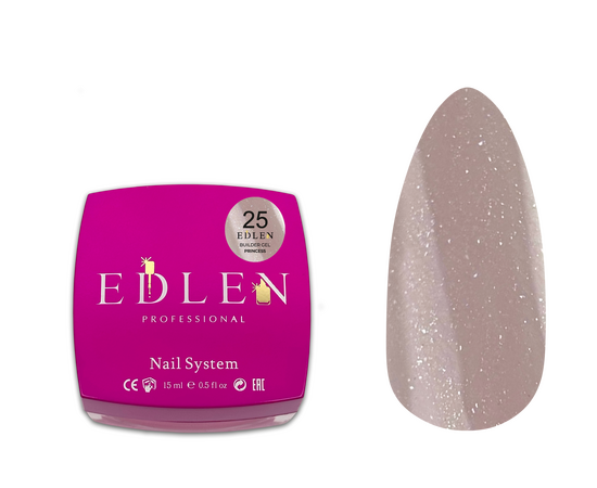 EDLEN. Builder gel Princess №25, 15 ml #1