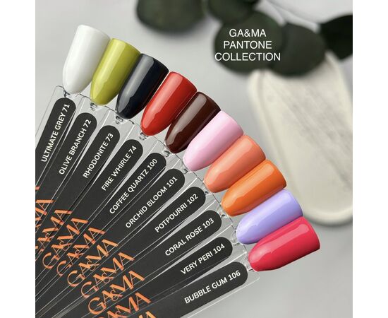 GA&MA. Gel polish #106 BUBBLEGUM, 10 ml, гель-лак #2