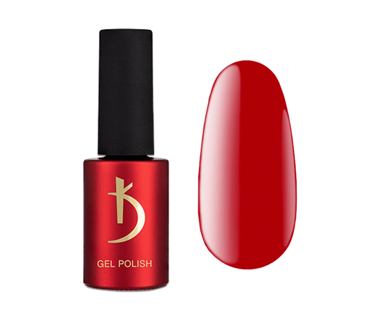 KODI Gel Polish #45R Red Cherry, вишнево-червоний, 7 ml, гель-лак #1