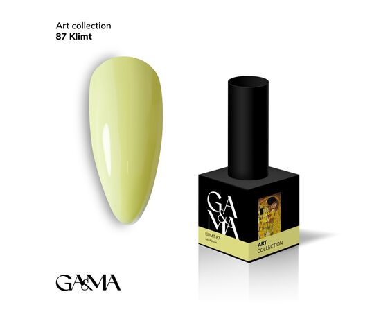 GA&MA. Gel polish #87 Klimt, 10 ml, гель-лак #1