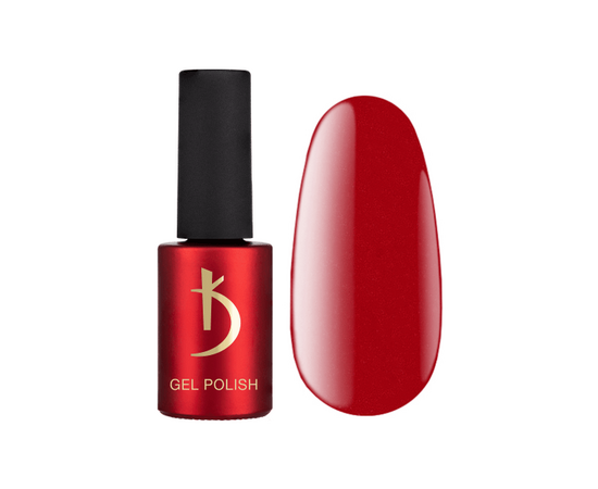 KODI Gel Polish #60R Classic Red with micro shimmer, класичний червоний з мікроблиском, 7 ml, гель-лак #1