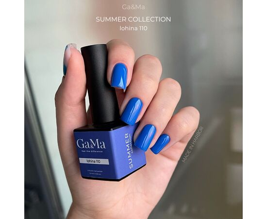 GA&MA. Gel polish #110 BLUEBERRY, 10 ml, гель-лак, Лохина #7