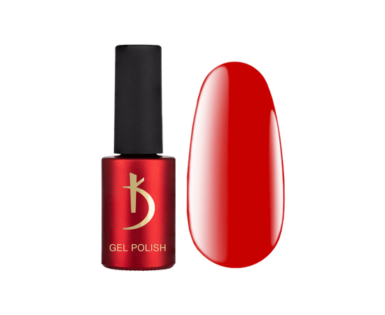 KODI Gel Polish #85R Red, червоний, 7 ml, гель-лак #1