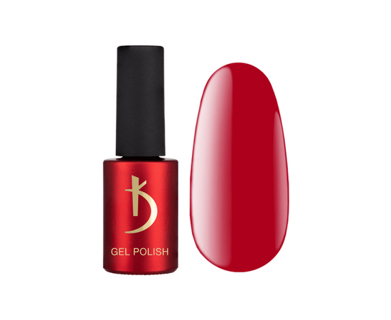 KODI Gel Polish #90R Red Raspberries, малиново-червоний, 7 ml, гель-лак #1