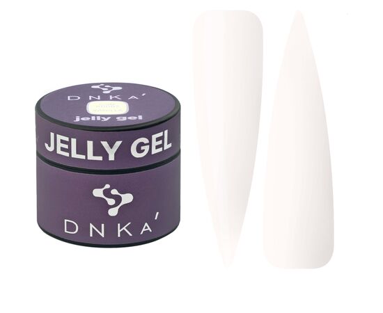 УЦІНКА / DNKa’ Jelly Gel #0002 Vanilla, 15 ml, гель-желе #1