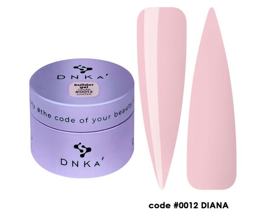 DNKa’. Builder Gel #0012 Diana, 30 ml, гель для моделювання #1