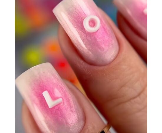 NOTD. Nail Silicone Molds, Letters, Молди силіконові, букви латинські #5