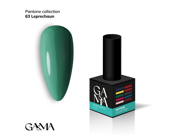 GA&MA. Gel polish #63 LEPRECHAUN, 10 ml, гель-лак #1