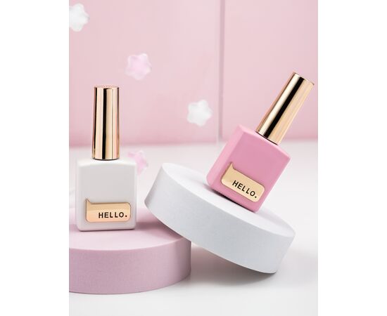 HELLO. Fairy Tale Top, Pink, 15 ml, рожевий топ без липкого шару #3