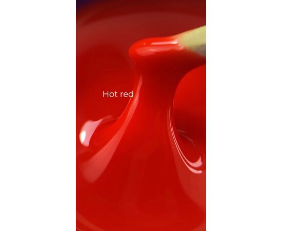 TOUCH. Neon Liquid Polygel, Hot Red, 15 ml #2