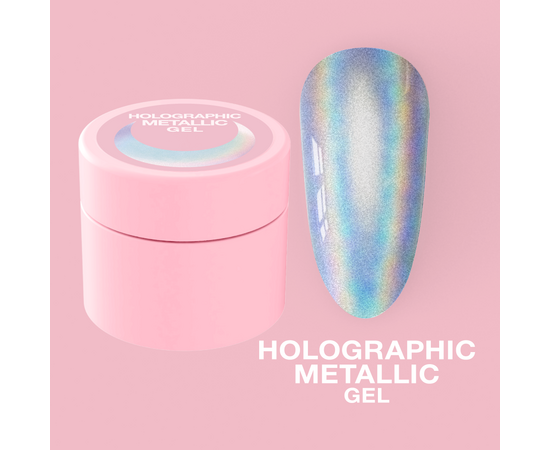 LUNAmoon. Holographic Metallic Gel, 5 ml #1