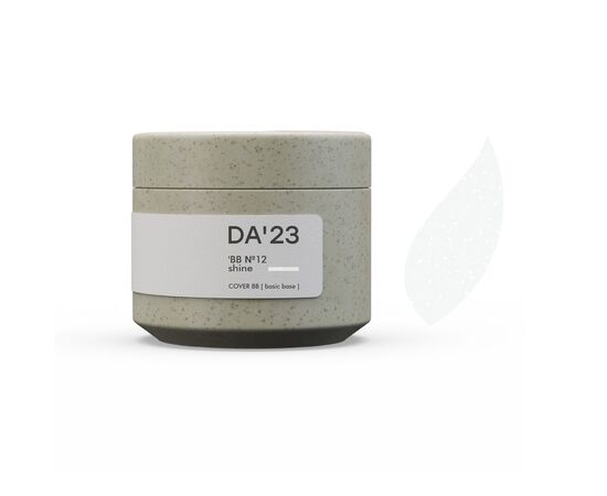 DA'23. Cover Base BB №12 Shine, 30 ml #1