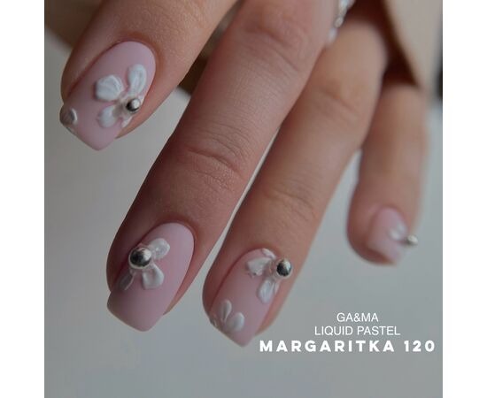 GA&MA. Gel polish #120 Daisy, 10 ml, гель-лак, Маргаритка #3