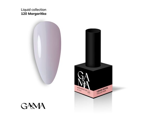 GA&MA. Gel polish #120 Daisy, 10 ml, гель-лак, Маргаритка #1