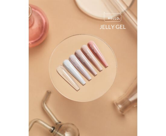 HELLO. Jelly Gel, CLEAR, 20 g, прозорий гель-желе #2